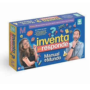 JOGO INVENTA OU RESPONDE - MANUAL DO MUNDO