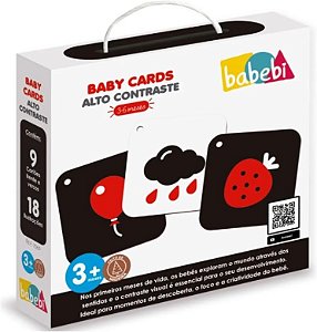 BABY CARDS - ALTO CONTRASTE  (3 a 6 meses) BABEBI
