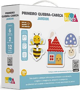 PRIMEIRO QUEBRA-CABEÇA JARDIM BABEBI