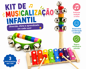 Kit Musicalização Infantil