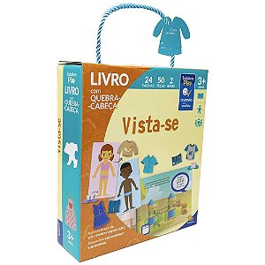 BOX LIVRO TODOLIVRO PLAY VISTA-SE! ROTINA 3+