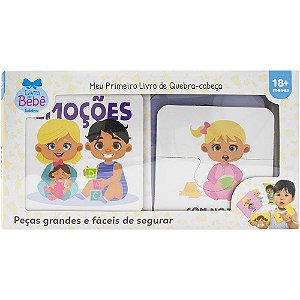 MEU PRIMEIRO LIVRO DE QUEBRA-CABEÇA: EMOÇÕES