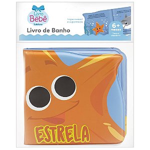 LIVRO DE BANHO AMIGUINHOS DO MAR: ESTRELA