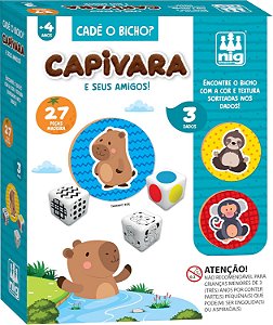 JOGO CADÊ O BICHO - CAPIVARA