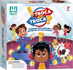 Jogo Troca ou Não Troca – Nig Brinquedos