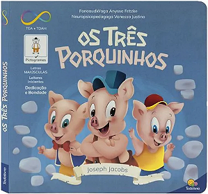 Livro Os Três Porquinhos em CAA | Comunicação Alternativa Aumentativa | Neurodiversidade Clássicos