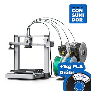 Impressora 3D - Bambu Lab A1 + AMS (Combo) + 1kg PLA Speed+ Branco Pérola