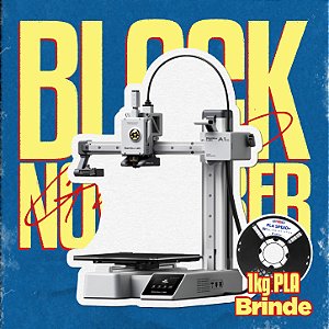 Impressora 3D - Bambu Lab A1 Mini + 1kg PLA Brinde