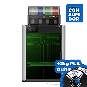 Impressora 3D - Bambu Lab H2D Laser 40W + AMS 2 (Combo) + 2kg PLA Speed+ Branco Pérola