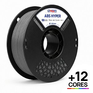 Filamento ABS Hyper GTMax3D 1.75mm - 1kg - Várias Cores