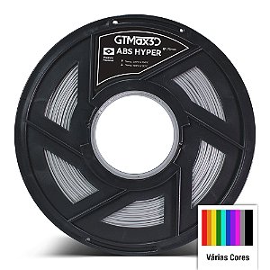 Filamento ABS Hyper GTMax3D 1.75mm - 1kg - Várias Cores
