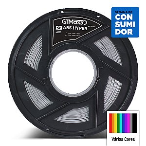 Filamento ABS Hyper GTMax3D 1.75mm - 1kg - Várias Cores