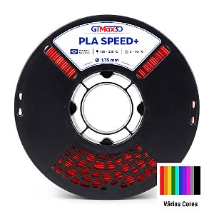 Filamento PLA Speed+ GTMax3D 1.75mm - 1kg - Várias Cores