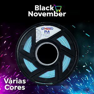 Filamento PLA PLUS GTMax3D 1.75mm - 1kg - Várias Cores