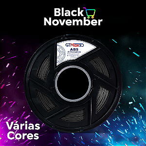 Filamento ABS Antichamas GTMax3D 1.75mm - 1kg - Várias Cores