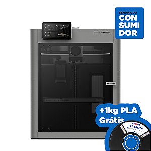 Impressora 3D - Bambu Lab P2S + 1kg PLA Speed+ Branco Pérola