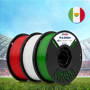 Kit Filamento PLA Speed+ GTMax3D 1.75mm - 3kg - México