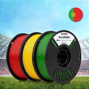 Kit Filamento PLA Speed+ GTMax3D 1.75mm - 3kg - Portugal