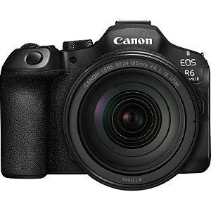 Câmera Canon EOS R6 Mark III Mirrorless Kit com Lente Canon RF 24