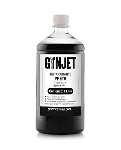 Tinta Gynjet 544 Refil 1 Litro Preto
