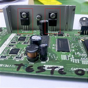 Kit de Transistores para Placa Lógica Epson - Modelos A2210 e C6082 (Par)