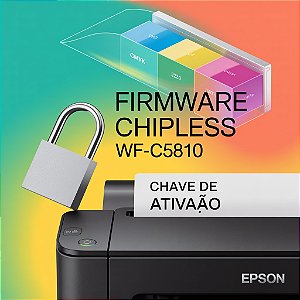 Chave Chipless Epson WF-C5810 — Ativação Firmware | Gynjet Goiânia