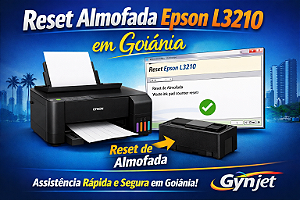 Reset Almofada Epson L3210 em Goiânia | Gynjet