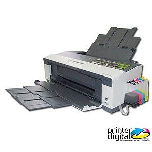 Impressora Epson T1110 + bulk ink + 500ml de tinta corante Epson