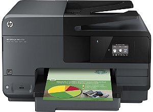 Impressora HP 8610 A7F64A Officejet Pro | Multifuncional Jato de Tinta