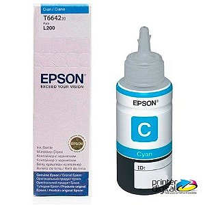 Tinta Epson Original T6642 Cian 70ml 