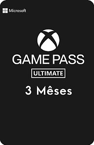 Xbox Game Pass Ultimate - 3 Mêses