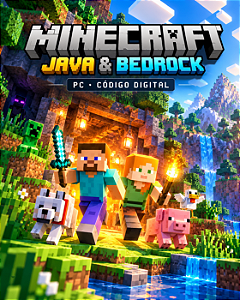 Minecraft Java & Bedrock PC Código Digital