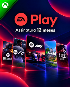 EA Play Card - Assinatura 12 Mêses - Xbox Código de Resgate