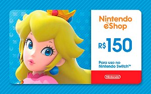 Nintendo E-shop Gift Card R$150
