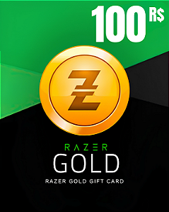 Gift Card Razer Gold - Código de Resgate R$100