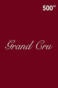 Gift Card Grand Cru - Código de Resgate R$500