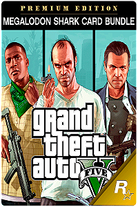 Grand Theft Auto V: Premium Edition & Great White Shark Card Bundle