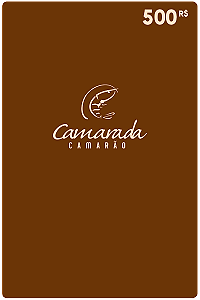 Gift Card Camarada Camarão - Código de Resgate R$500