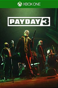 PAYDAY 3 Pre-Order Edition Pré Venda XBOX ONE Código de Resgate 25 Dígitos