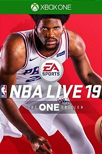 NBA LIVE 19 XBOX ONE Código de Resgate 25 Dígitos