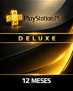 Playstation Plus Deluxe 12 Meses Assinatura Brasileiro