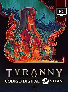Tyranny Deluxe Edition Steam Código de Resgate digital