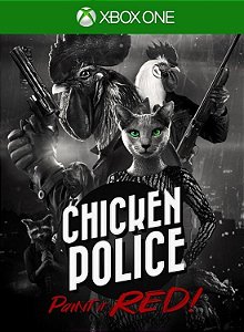 Chicken Police - Paint it RED! XBOX ONE Código de Resgate 25 Dígitos