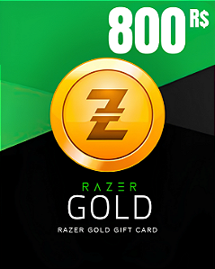 Gift Card Razer Gold - Código de Resgate R$800
