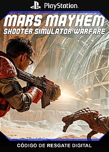 Mars Mayhem:Shooter Simulator Warfare - PS4 Código de Resgate digital