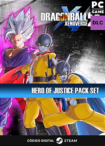 DRAGON BALL XENOVERSE 2 - Hero of Justice Pack Set DLC - Steam CD Key