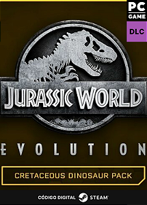 Jurassic World Evolution - Cretaceous Dinosaur Pack DLC - Steam CD Key