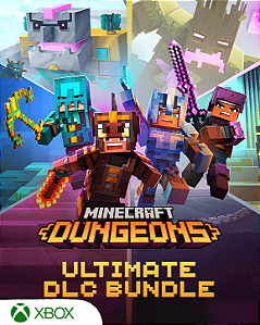 Minecraft Dungeons Ultimate DLC Bundle Xbox Código Digital