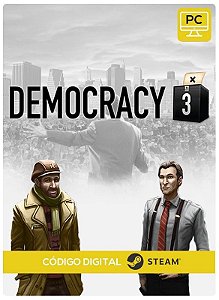 Democracy 3 Collector's Edition PC CD-KEY Steam Código De Resgate Digital