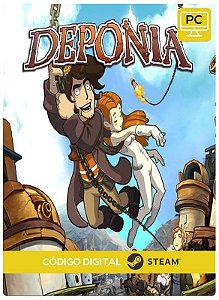 Deponia PC CD-KEY Steam Código De Resgate Digital